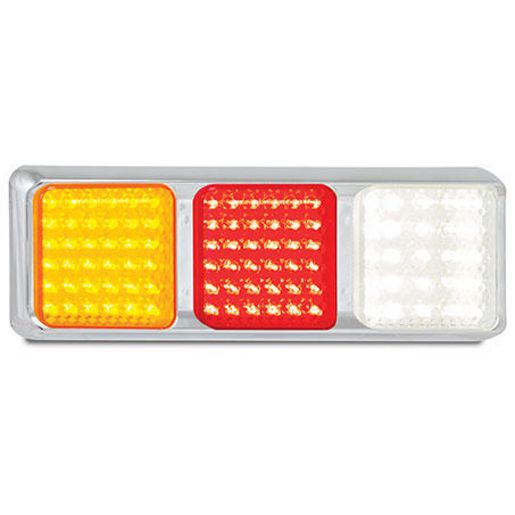LED Autolamps Stop/Tail/Indicator/Reverse 12/24V Assembly