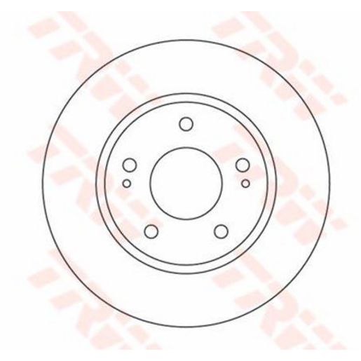 TRW Brake Rotor DF4495S
