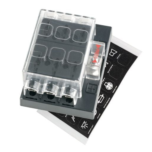 Narva Fuse Block ATS 6 Way With Cover 54431