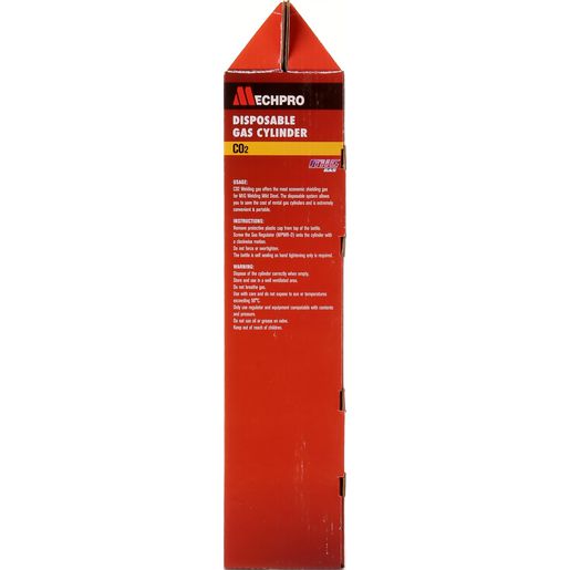 Mechpro Disposable Gas Cylinder Co2 1Kg MPWGCO2-D