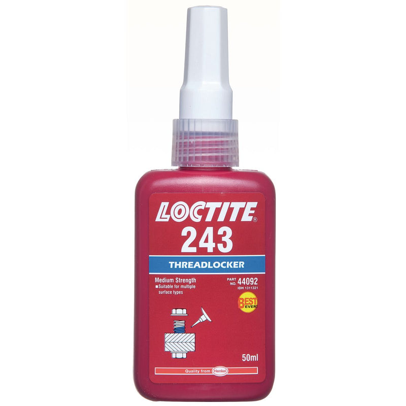 Loctite 243 Threadlocker Medium Strength 50ml 44092