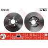 TRW Brake Rotor Single 300mm Front DF4323S