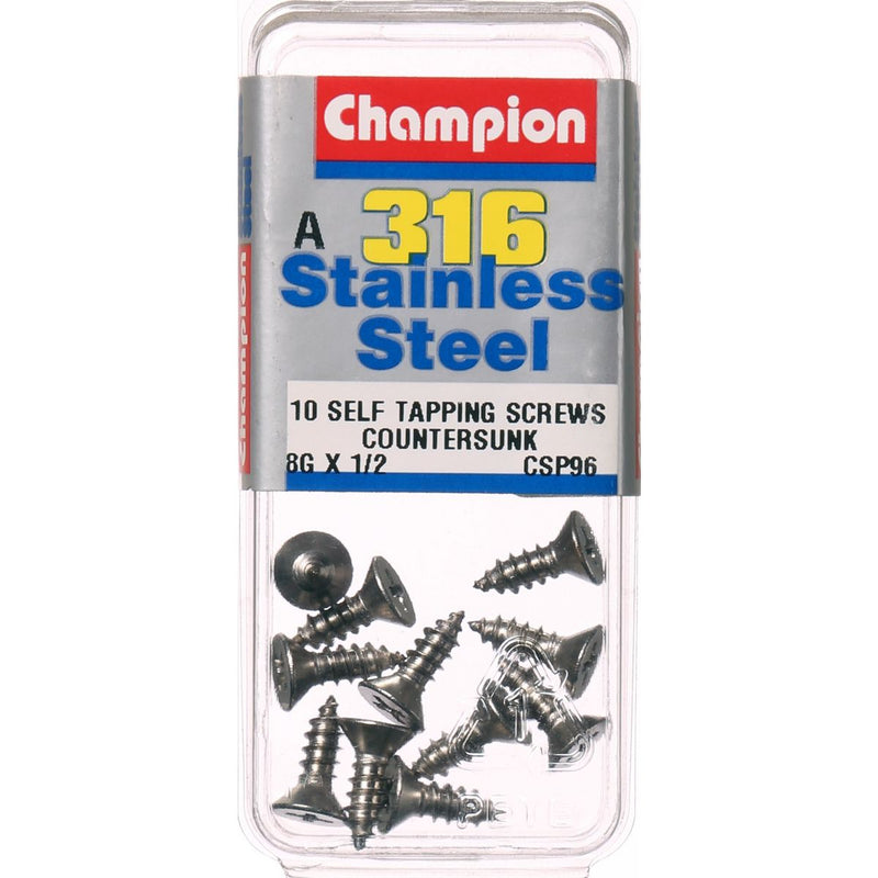 Champion Fasteners Self TaPPEr Screw Csk Phillips