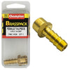 Champion Brass Female Barb 5/16 Hose x 1/4 BSP HC94