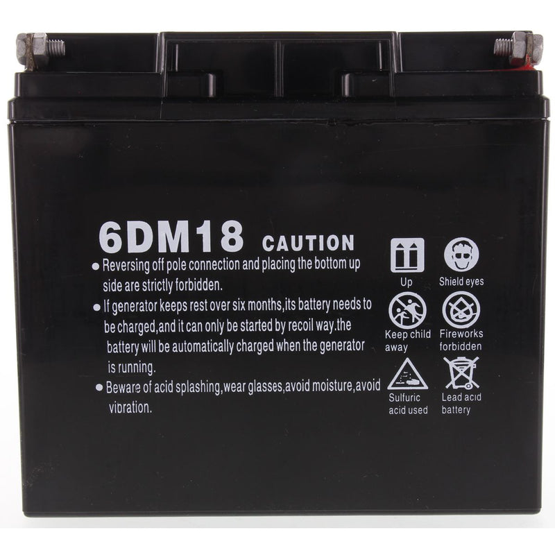 Powertec Battery PT6500SE-BK