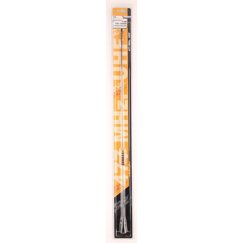 Aerpro 4.5Db Coil Loaded Whip Black Steel