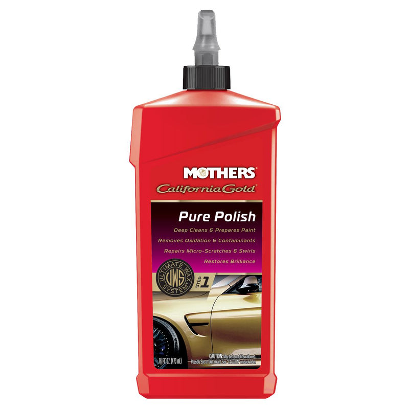 Mothers California Gold Car Polish Pure 473mL 657100