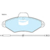 Bendix Heavy Duty Brake Pad Set Front DB2014 HD