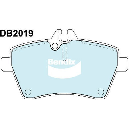 Bendix Brake Pads Set - Heavy Duty DB2019HD