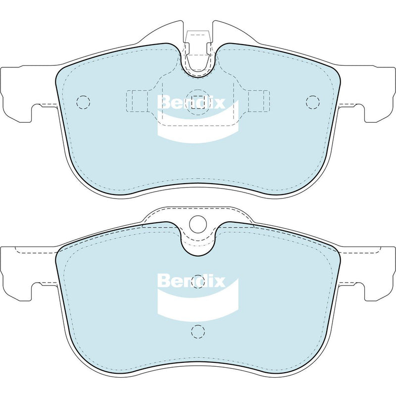 Bendix Heavy Duty Brake Pad Set Front DB2022 HD