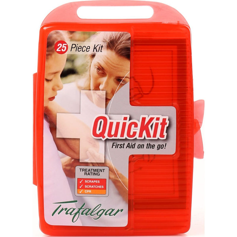 Trafalgar First Aid Kit 25 Pieces 120x85x25mm 101296