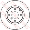 TRW Brake Rotor 282mm Front DF2573S