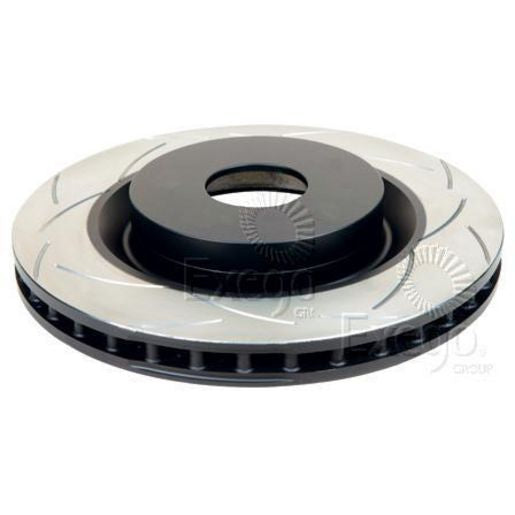 DBA T2 Slotted Undrilled Brake Rotor Pair Front DBA014US