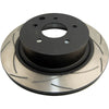 DBA T2 Slotted Brake Rotor Pair 283mm Rear DBA2309S