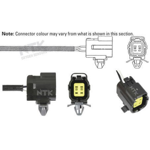 NTK Oxygen Sensor 4 Wire 260Mm Cable OZA253-F25