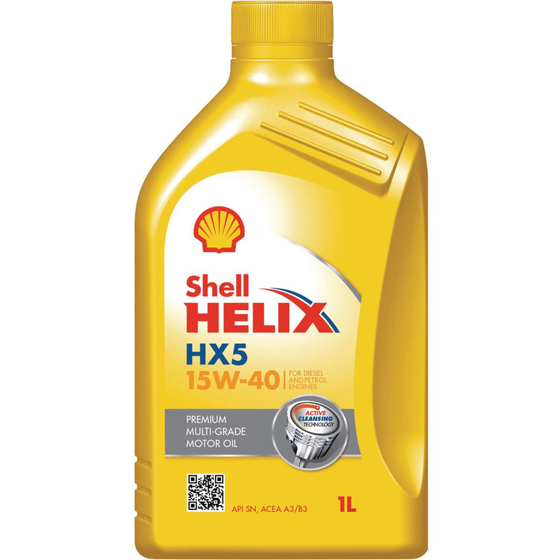 Shell Lubricants Helix Hx5 Engine Oil 15W40 1Ltr 300011262