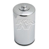 K&N Motorcycle Oil Filter Fits Harley Chrome - KN-173C