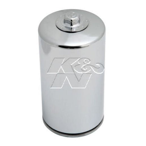 K&N Motorcycle Oil Filter Fits Harley Chrome - KN-173C