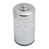 K&N Motorcycle Oil Filter Fits Harley Chrome - KN-173C