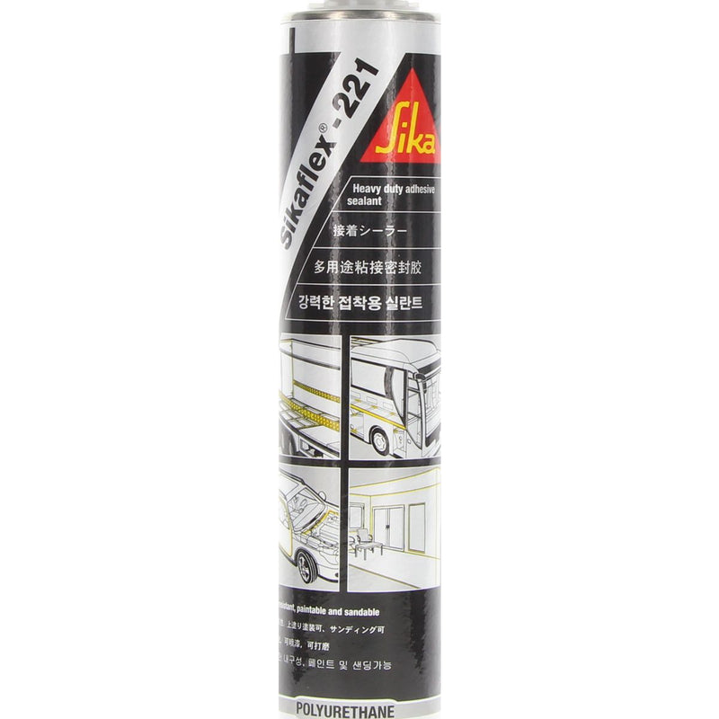 Sikaflex 221 Adhesive Sealant Black 310mL Sika-221BL