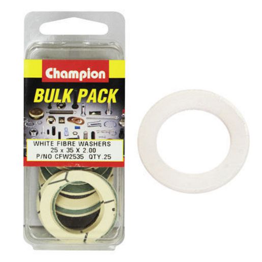 Champion Fasteners Washer Flat Fibre M25 X 35 X 2.00mm
