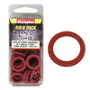 Champion Flat Fibre Washer Red M14 x 20 x 2.4mm 25Pk CFW14
