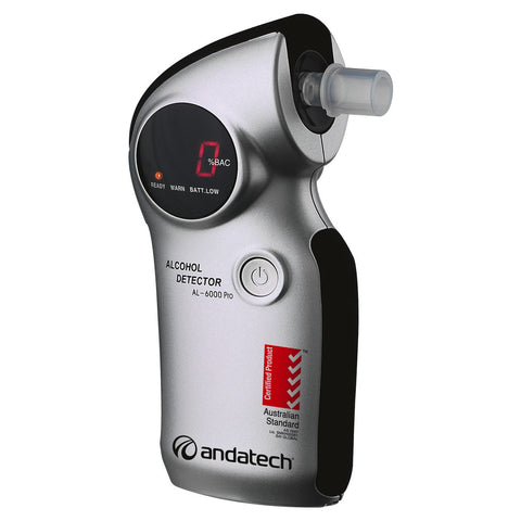 Alcosense Breathalyser With 5 Mouth Pieces
