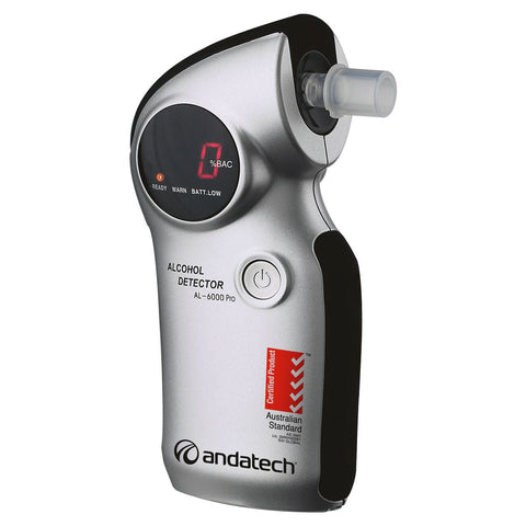 Alcosense Breathalyser With 5 Mouth Pieces