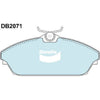 Bendix Heavy Duty Brake Pad Set Front DB2071 HD