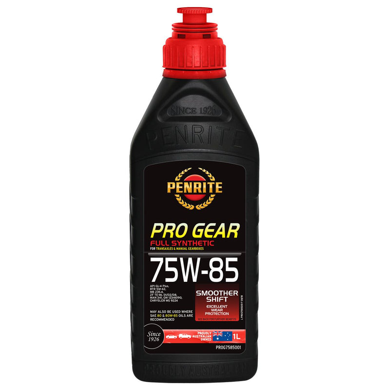Penrite Pro Gear 75W-85 Gear Oil 1L