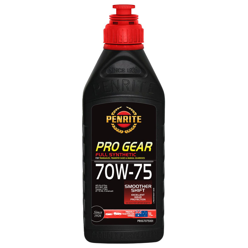 Penrite Pro Gear 70W-75 Gear Oil 1L