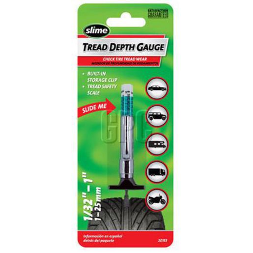 Slime Tyre Tread Depth Gauge 20153