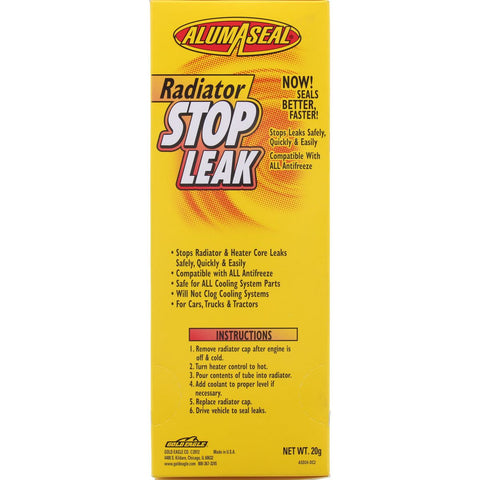 Alumaseal Radiator Stop Leak 20g ASD