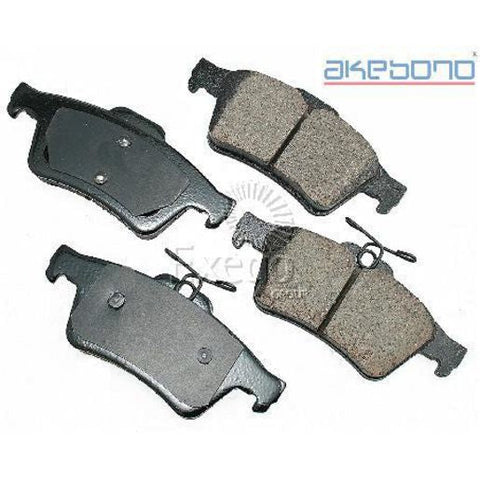 Akebono Euro Ultra-Premium Brake Pad Set Rear EUR1095