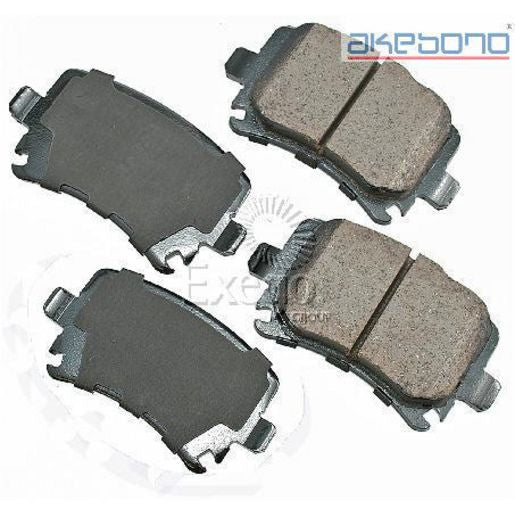 Akebono Euro Brake Pad Set EUR1348