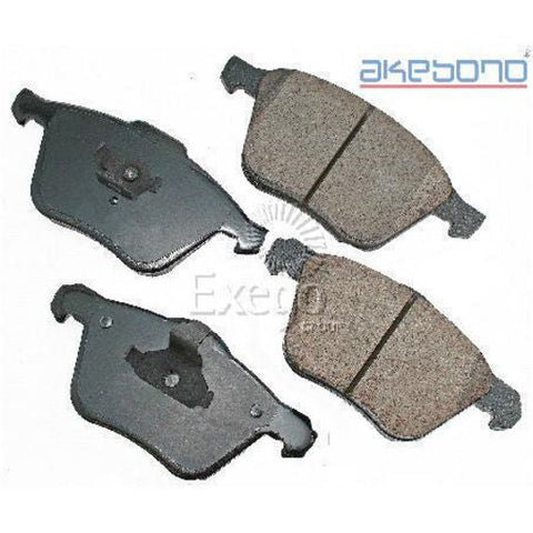Akebono Euro Ultra-Premium Brake Pad Set Front EUR979