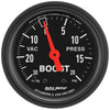 Autometer Z-Series 2-1/16in Boost/Vacuum Gauge 30in/Hg