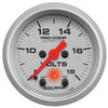 Autometer Ultra-Lite 2-1/16in Volt Meter Gauge 8-18V Full
