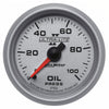 Autometer Ultra-Lite II 2-1/16in Oil Pressure Gauge 0-100