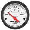 Autometer Phantom 2-1/16in Water Temp Gauge 100-250F