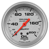 Autometer Ultra-Lite 2-5/8in Oil Pressure Gauge 0-200 PSI