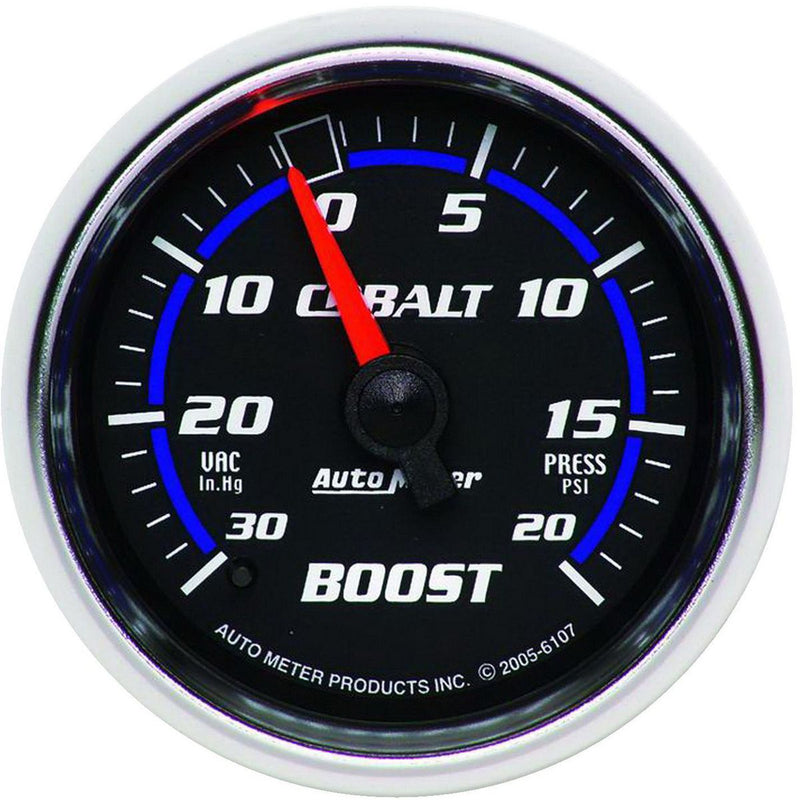 Autometer Cobalt 2-1/16in Boost/Vacuum Gauge 30in/Hg