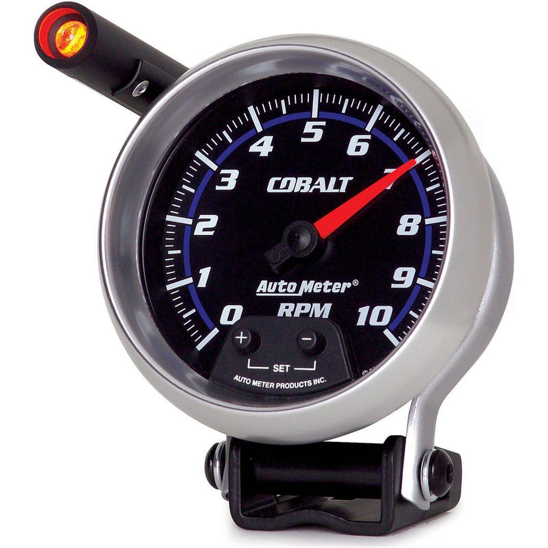 Autometer Cobalt 3-3/4in Tacho Gauge 10,000rpm Pedestal