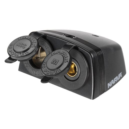 Narva HD Twin Surface Mount Socket Accessory/Merit 81164BL