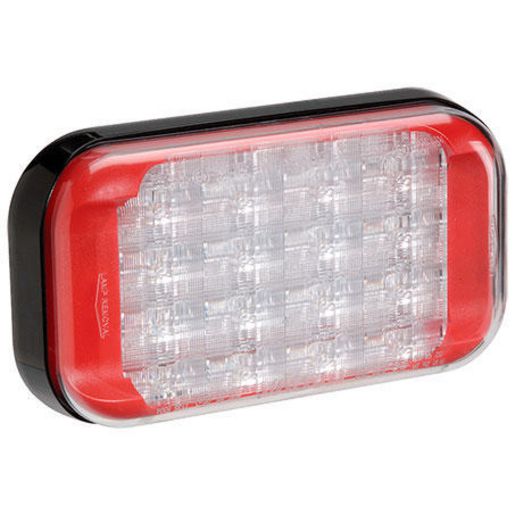 Narva LED Strobe Red 9 To 33V Permanent Mount 85222R