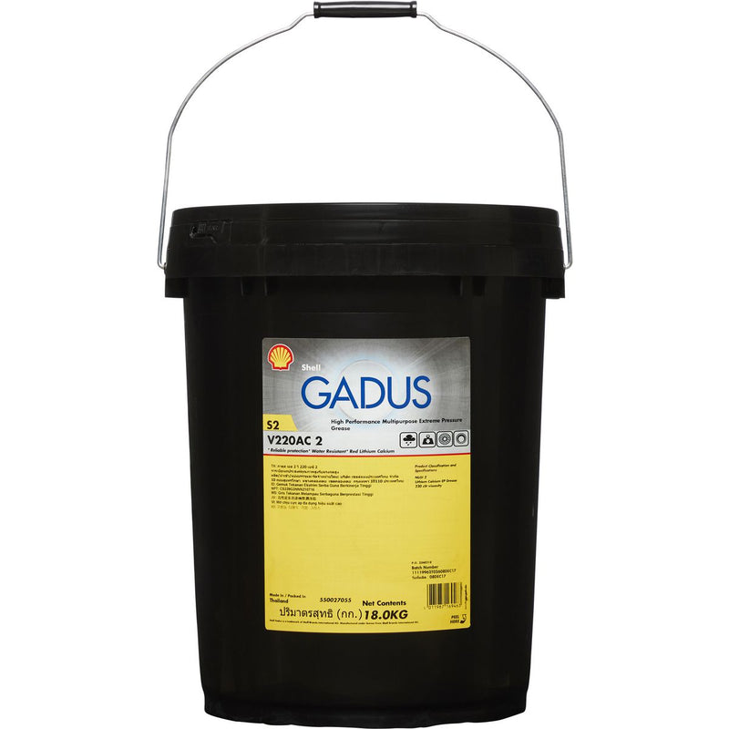 Shell Lubricants Gadus S2 V220 AC 2 Grease 18kg 300011672
