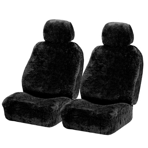 Gear Up Sheep Skin Opulence Seat Covers 30/50 Black