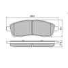 RDA GP Max Brake Pad Set Rear RDB1955