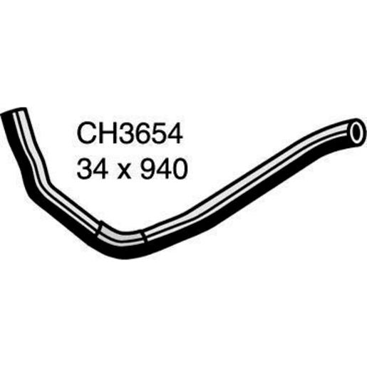 Mackay Bottom Radiator Hose CH3654