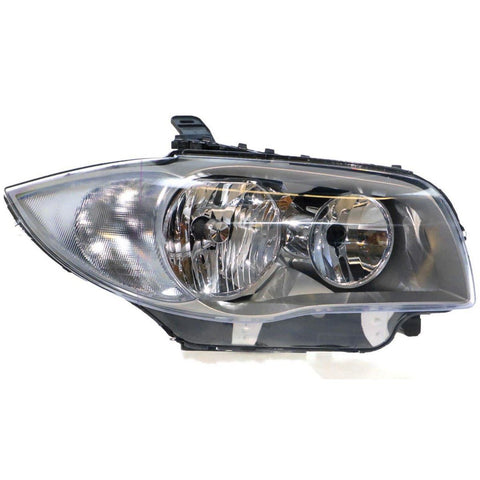 APG All Crash Halogen Silver Head Lamp Drivers Side
